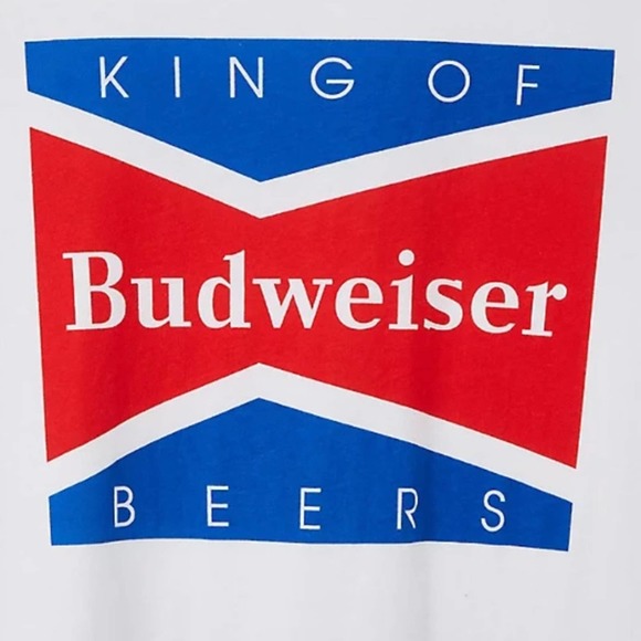 TORRID WOMEN'S CASUAL CREW NECK TEE BUDWEISER WHITE NWT SIZE 2X NWT - Picture 4 of 4